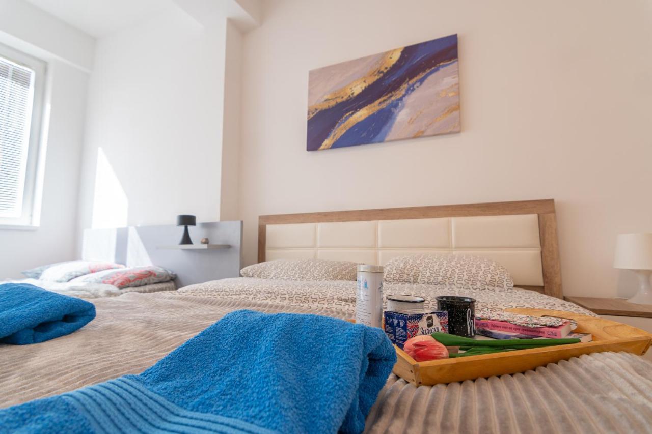 High-End Spacious Apartment Next To City Mall Скоп'є Екстер'єр фото